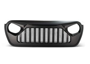 Jeep Wrangler JL Grill - DV8 Offroad - Angry - Black - `18-`27